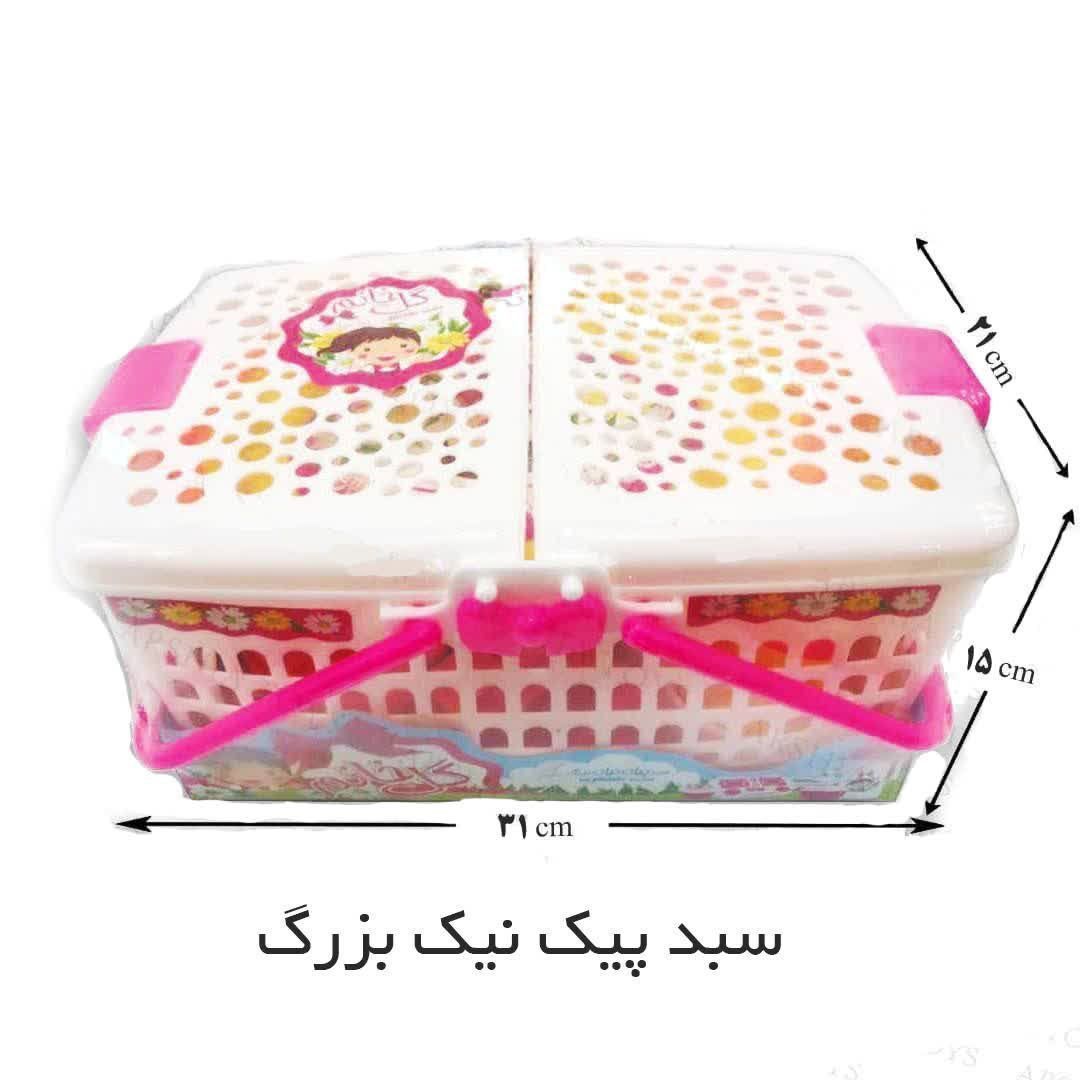 سبد پیک نیک بزرگ گل خانم