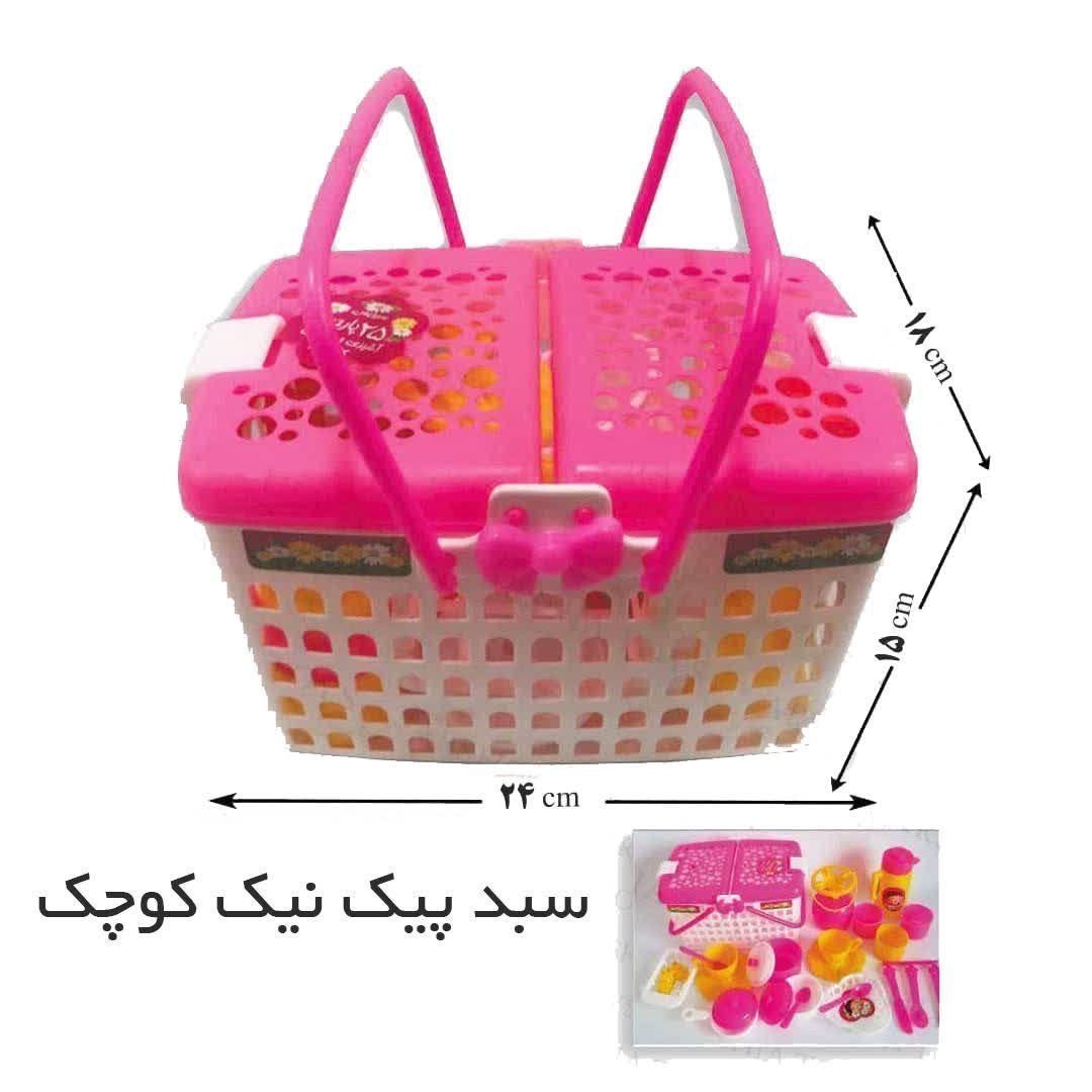سبد پیک نیک کوچک گل خانم