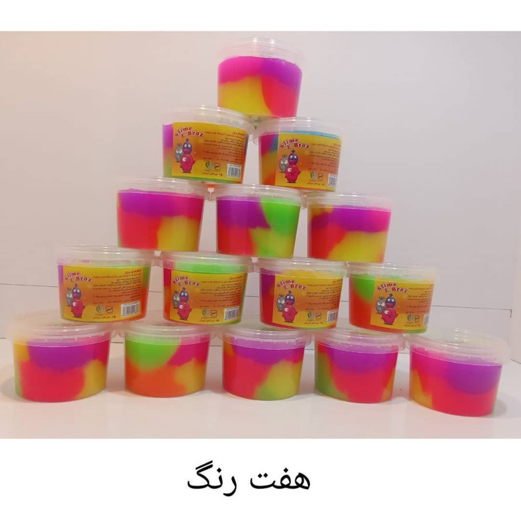 ژل اسلایم هفت رنگ