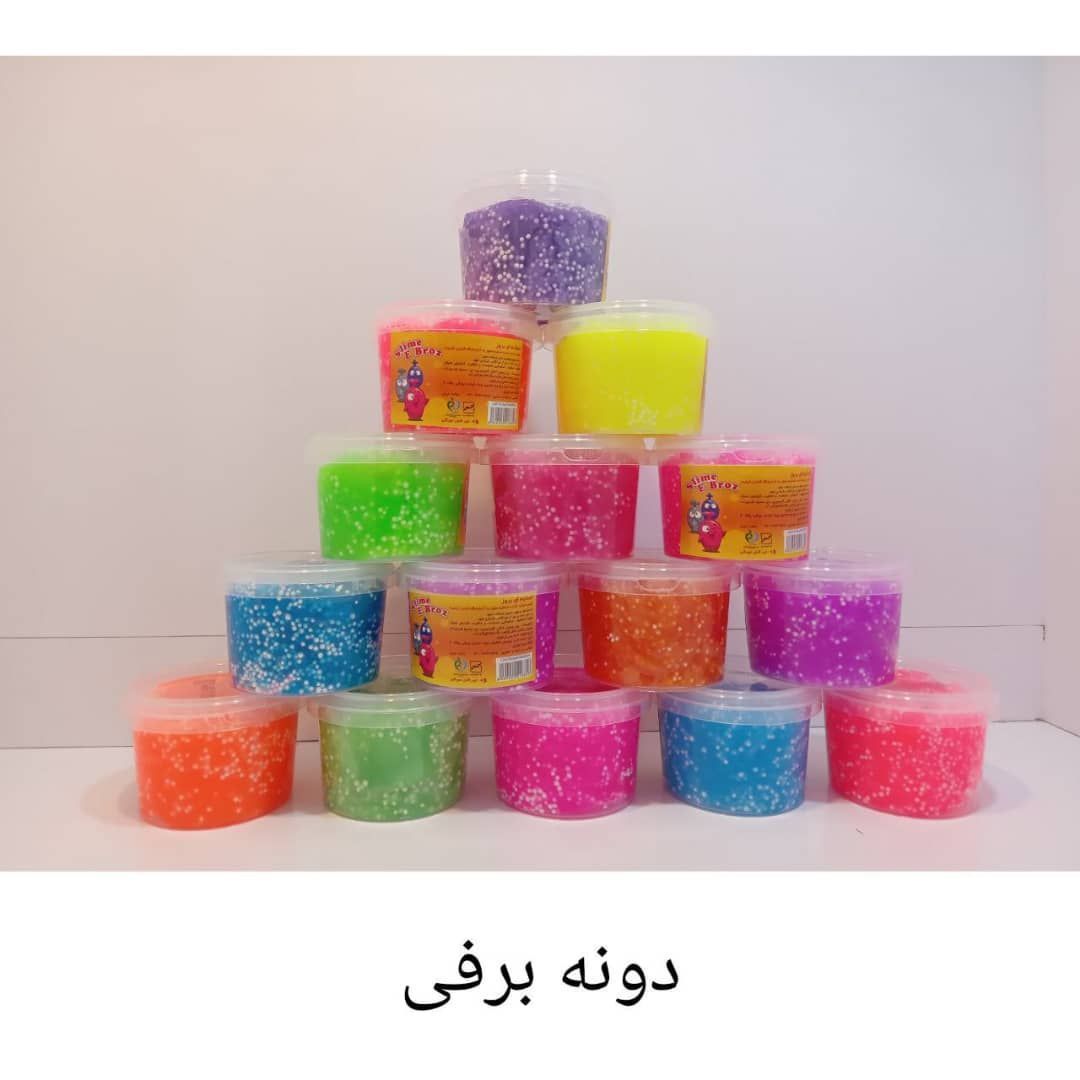 ژل اسلایم دونه برفی