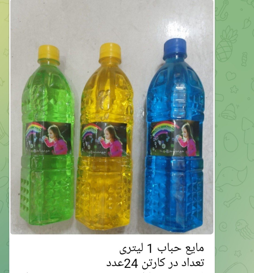 مایع حباب ساز یک لیتری ایرانی