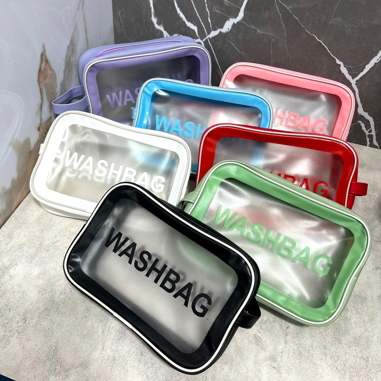 🔶 واشبگ متوسط بغل دسته  ✅ ابعاد 24×15×6 cm ✅ پر فروش  تعداد در کارتن 84 عدد