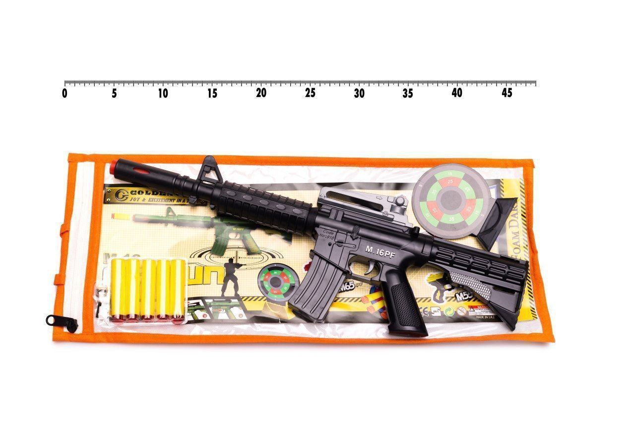 مسلسل M16 طلایی تیر پران PF کیفی هر  کارتن   ۳۶  عدد